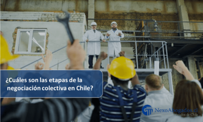 ¿Cuáles son las etapas de la negociación colectiva en Chile?