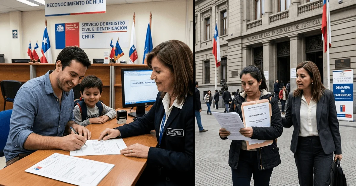 reconocimiento de paternidad