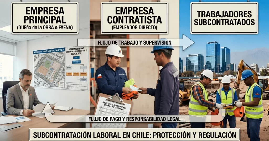 subcontratación laboral en Chile