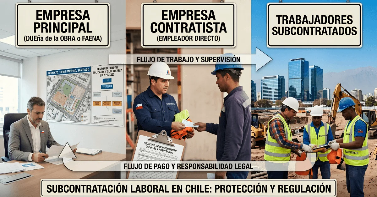 subcontratación laboral en Chile