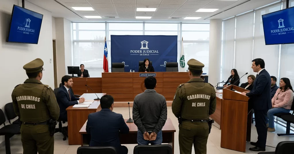 audiencia de formalización en Chile