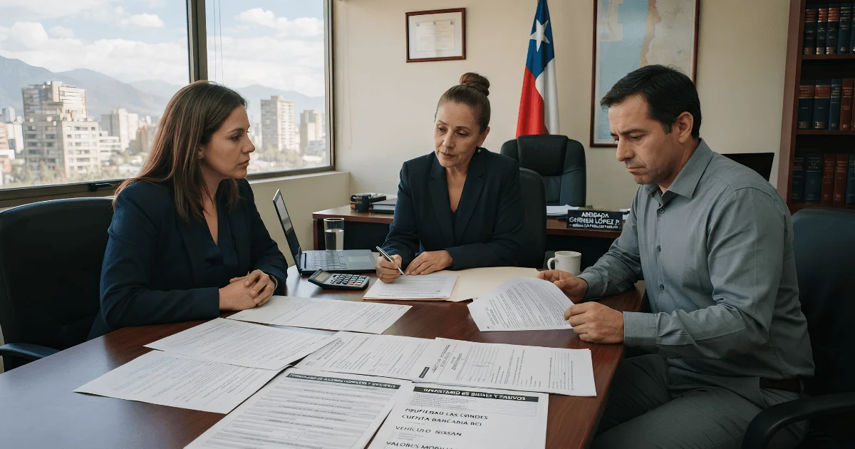 liquidación de sociedad conyugal en Chile
