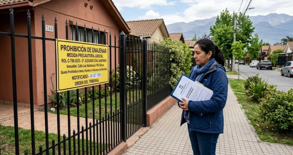 prohibición de enajenar en Chile