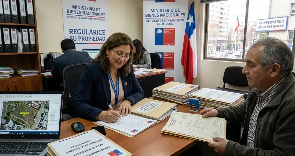 saneamiento de títulos en Chile