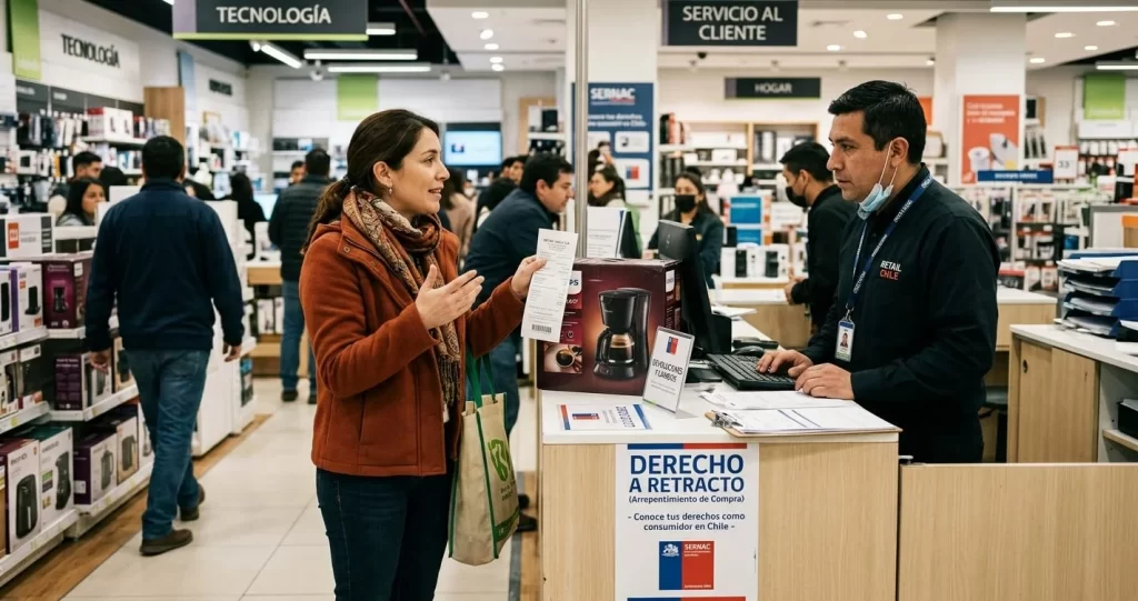 derecho a retracto en Chile